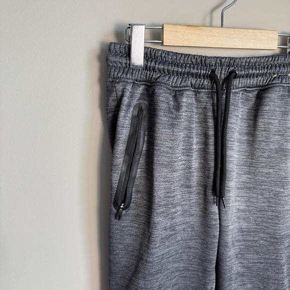 Spyder‎ Men's Jogger Style Elastic Waist Fleece Sweatpants Silver/Gray Small Gym - Picture 5 of 15